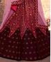 Picture of Nice Maroon Lehenga Choli