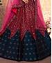 Picture of Fascinating Dark Blue Lehenga Choli