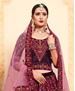 Picture of Fascinating Wine Lehenga Choli