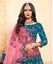 Picture of Enticing Blue Lehenga Choli