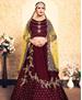 Picture of Fine Maroon Lehenga Choli