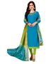 Picture of Elegant Sky Blue Cotton Salwar Kameez