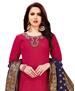 Picture of Delightful Dark Pink Cotton Salwar Kameez