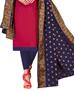 Picture of Delightful Dark Pink Cotton Salwar Kameez