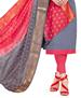 Picture of Fascinating Grey Cotton Salwar Kameez