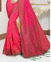 Picture of Classy Rani Pink Silk Saree