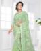 Picture of Appealing Light Green Net Saree