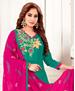 Picture of Enticing Sea Green Cotton Salwar Kameez