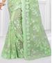 Picture of Appealing Light Green Net Saree