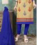 Picture of Fascinating Beige Cotton Salwar Kameez