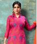 Picture of Amazing Dark Pink Cotton Salwar Kameez