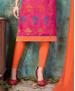 Picture of Amazing Dark Pink Cotton Salwar Kameez