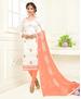 Picture of Fascinating White Cotton Salwar Kameez