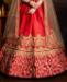 Picture of Well Formed Red Lehenga Choli