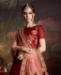 Picture of Delightful Red Lehenga Choli