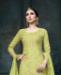 Picture of Pretty Light Green Cotton Salwar Kameez