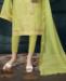 Picture of Pretty Light Green Cotton Salwar Kameez