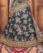 Picture of Resplendent Dark Grey Lehenga Choli