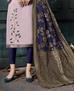 Picture of Exquisite Lilac Cotton Salwar Kameez