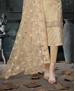 Picture of Exquisite Beige Cotton Salwar Kameez