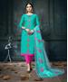 Picture of Amazing Sea Green Cotton Salwar Kameez