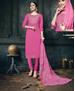 Picture of Amazing Pink Cotton Salwar Kameez