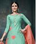 Picture of Splendid Light Green Cotton Salwar Kameez