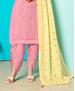 Picture of Gorgeous Pink Cotton Salwar Kameez