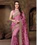 Picture of Enticing Dark Pink Silk Saree