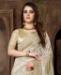 Picture of Graceful Beige Silk Saree