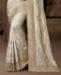 Picture of Graceful Beige Silk Saree