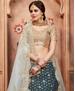 Picture of Beautiful Teal Blue Lehenga Choli