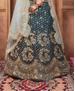 Picture of Beautiful Teal Blue Lehenga Choli