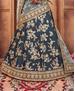 Picture of Resplendent Dark Grey Lehenga Choli