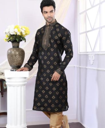 Picture of Graceful Black Kurtas