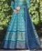 Picture of Bewitching Firozi Anarkali Salwar Kameez