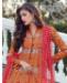 Picture of Fine Orange Anarkali Salwar Kameez