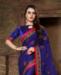 Picture of Beautiful Blue Designer Saree