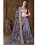 Picture of Appealing Gray Designer Saree