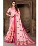 Picture of Admirable Peach Designer Saree