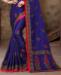 Picture of Beautiful Blue Designer Saree