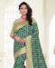 Picture of Enticing Green Silk Saree