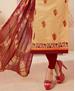 Picture of Gorgeous Beige Cotton Salwar Kameez