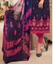 Picture of Admirable Navy Blue Cotton Salwar Kameez