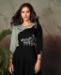 Picture of Radiant Black Readymade Gown