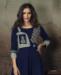 Picture of Graceful Navy Blue Readymade Gown