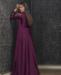 Picture of Superb Wine Readymade Gown