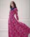 Picture of Amazing Dark Pink Readymade Gown