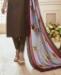 Picture of Ravishing Brown Cotton Salwar Kameez