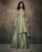 Picture of Comely Mint Green Readymade Gown